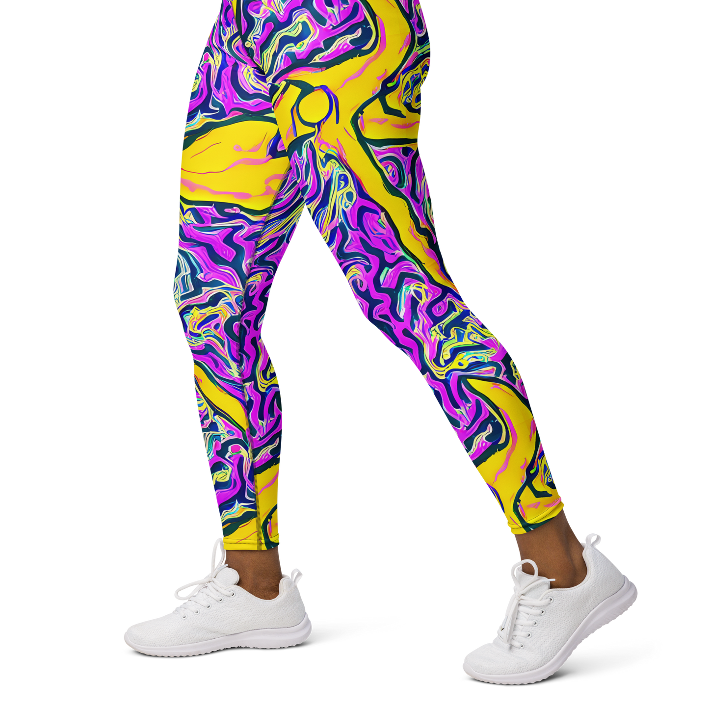 Yoga Leggings - Zenith Waves