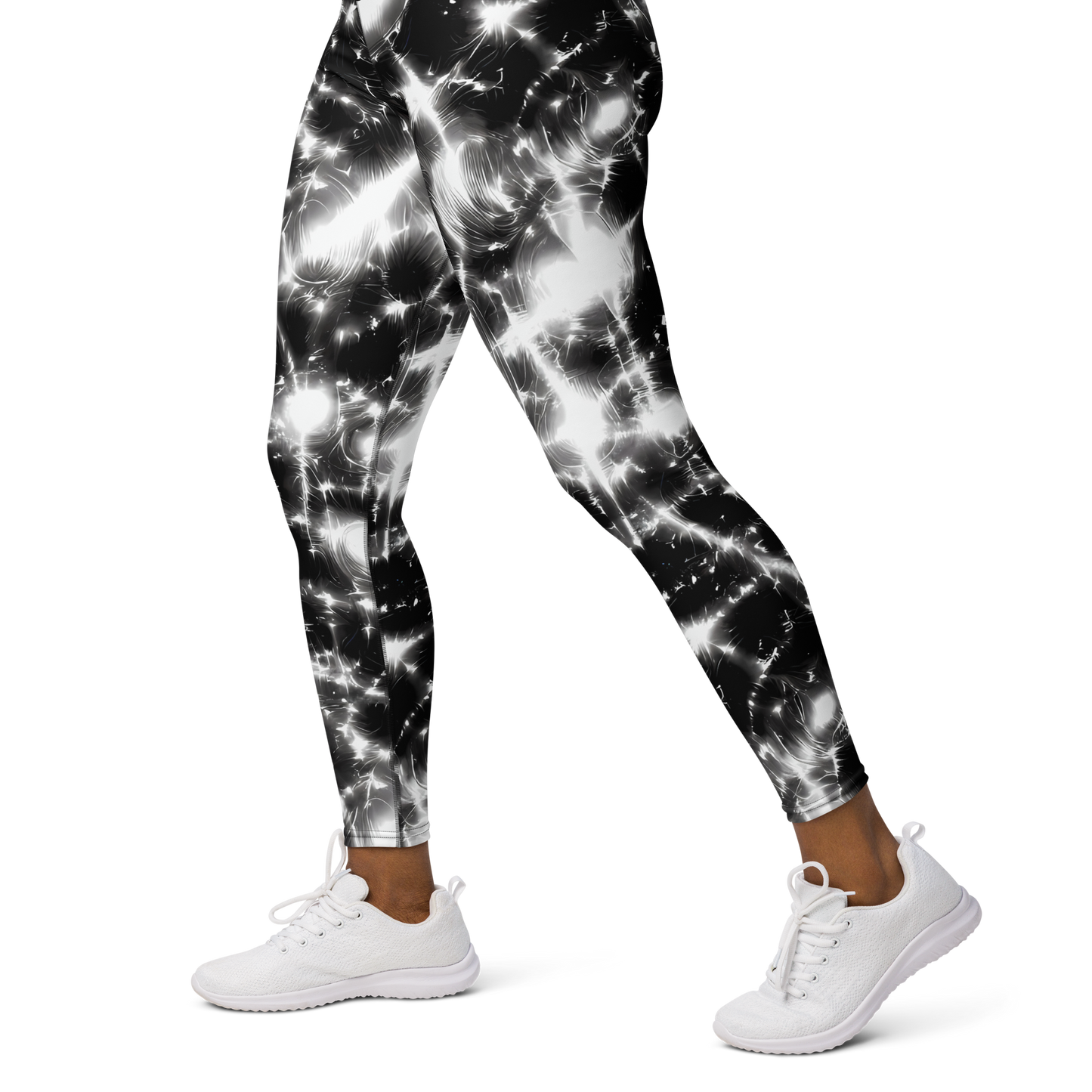 Yoga Leggings - Electric Nightfall