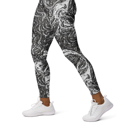 Yoga Leggings - Nebulous Night