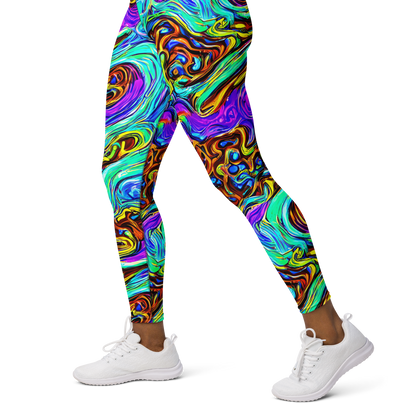 Yoga Leggings - Mystic Iridescence