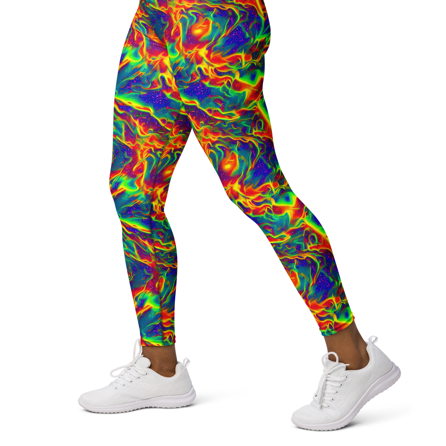 Yoga Leggings - Nebula Symphony