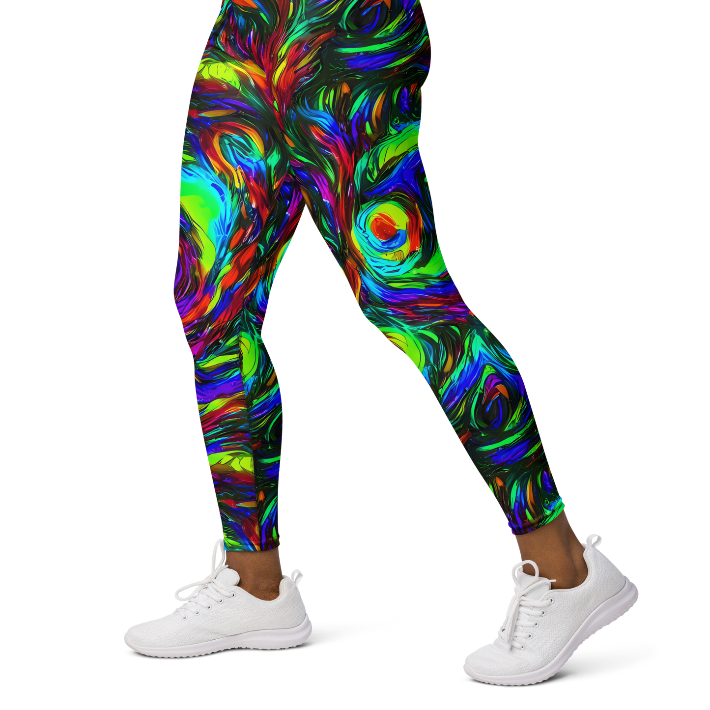 Yoga Leggings - Calraet Swirl