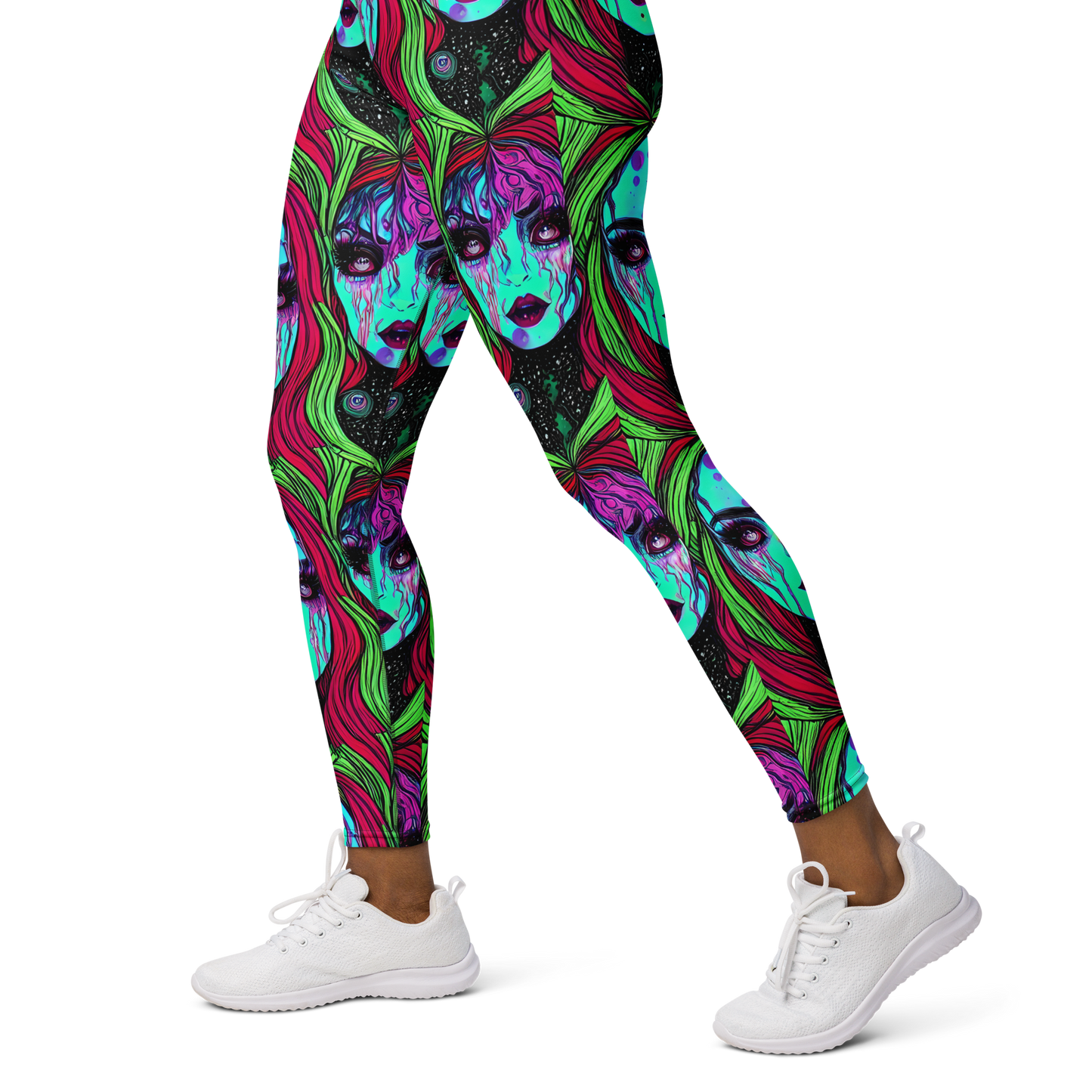 Yoga Leggings - Luminous Nightfall