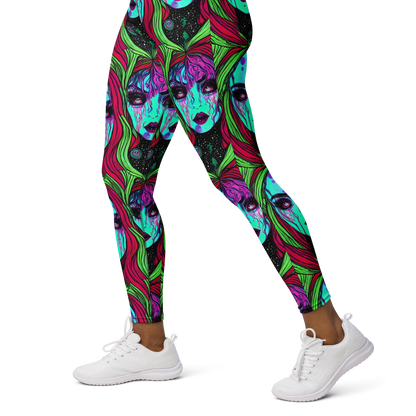 Yoga Leggings - Luminous Nightfall