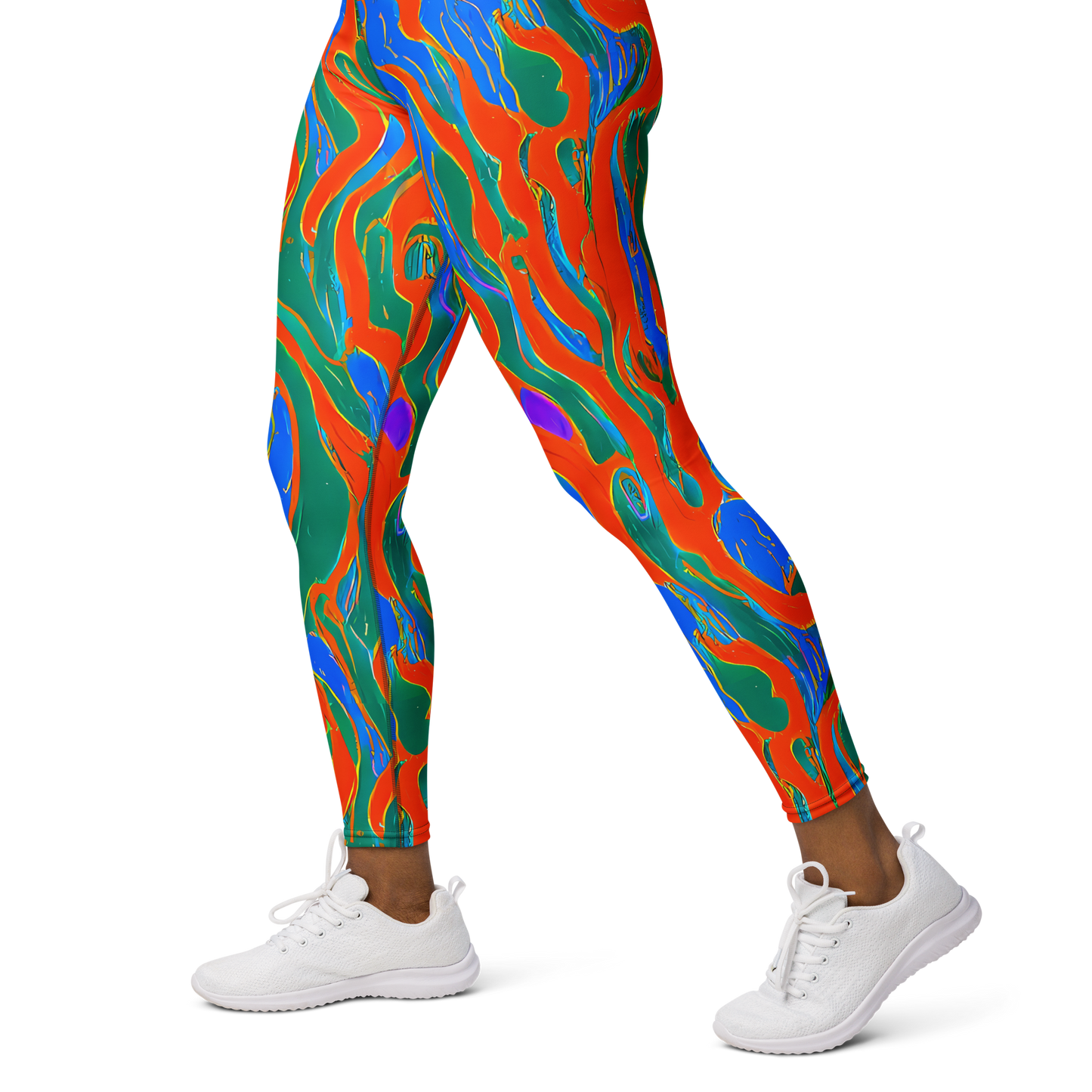 Yoga Leggings - Childish Strokes