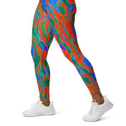 Yoga Leggings - Childish Strokes