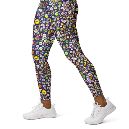 Yoga Leggings - Whimsical Eyescape