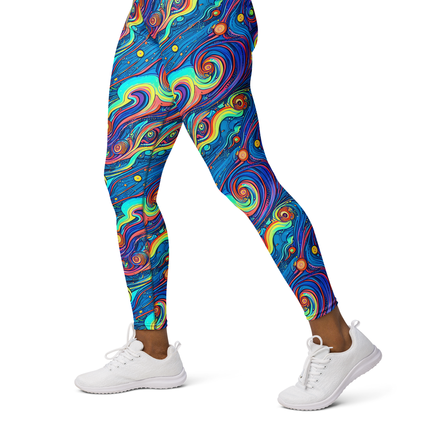 Yoga Leggings - Echoes of Vortex