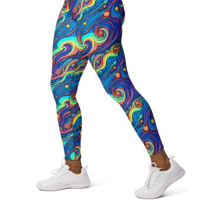 Yoga Leggings - Echoes of Vortex