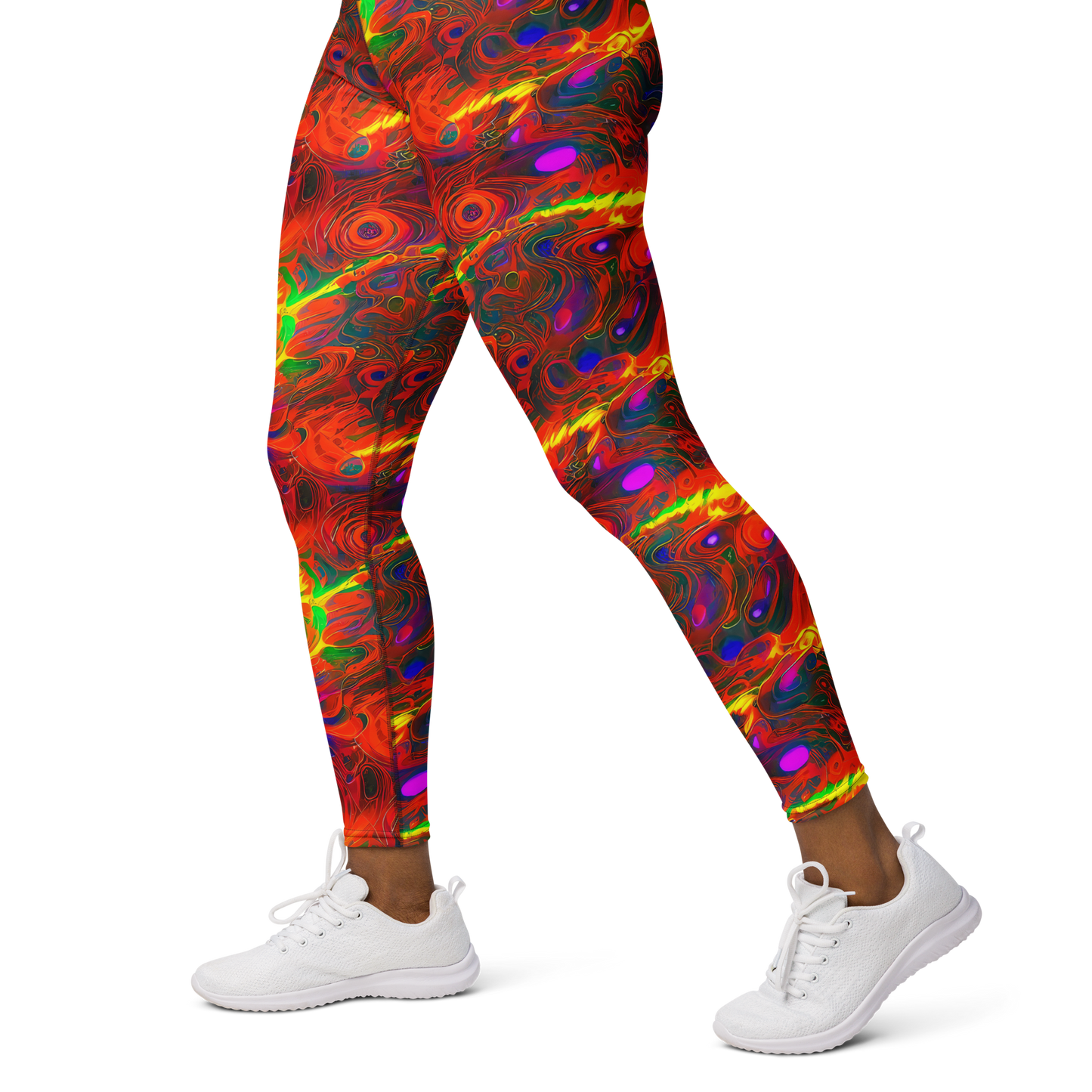 Yoga Leggings - Blampied Blaze