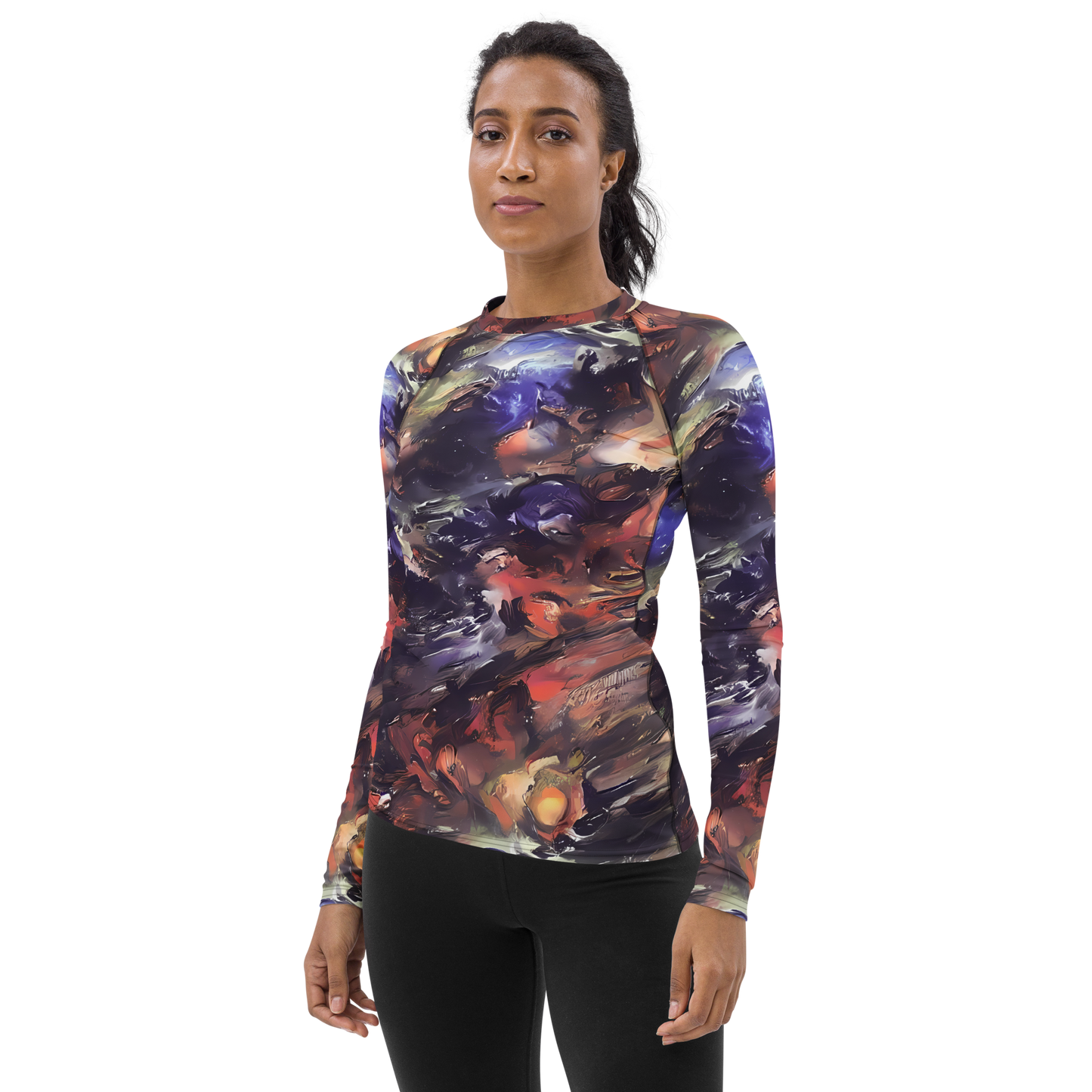 Women's Rash Guard - Twisted Terra