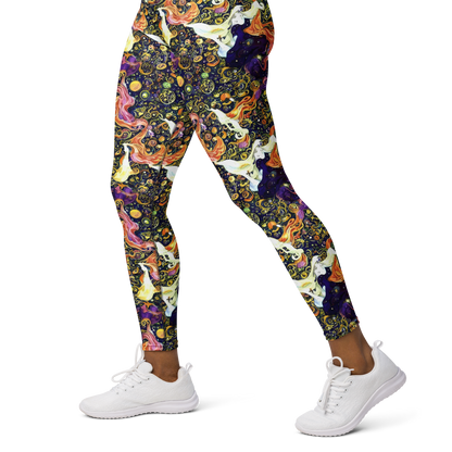 Yoga Leggings - Ethereal Waltz