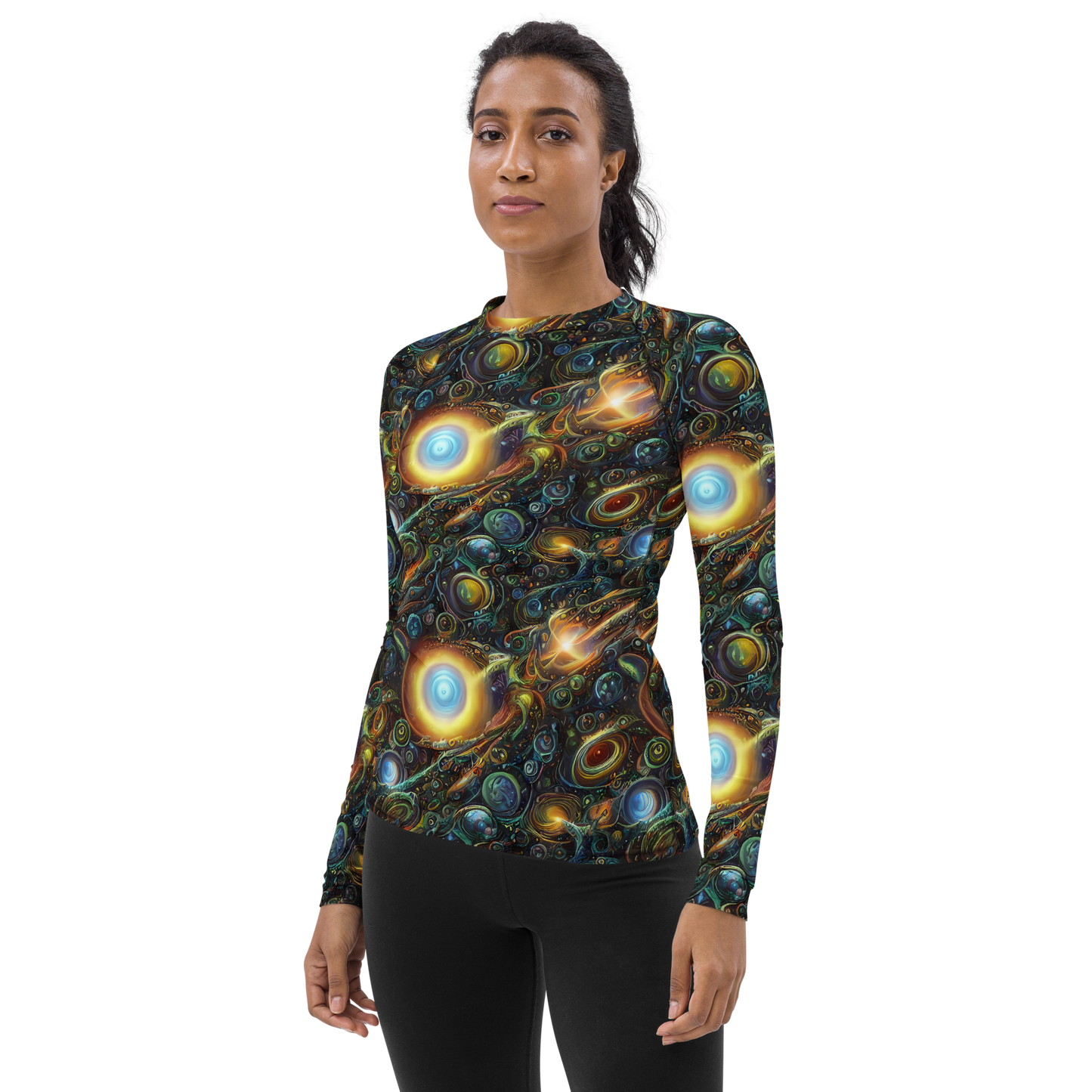 Women's Rash Guard - Ferez Vortex