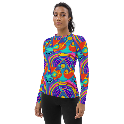 Women's Rash Guard - Blast of Color