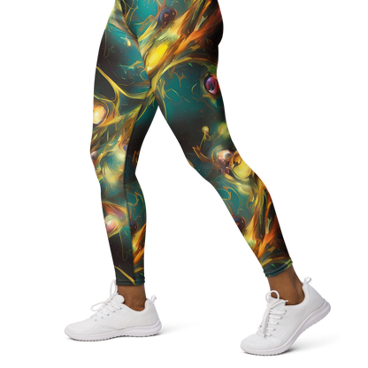 Yoga Leggings - Elegant Whirl