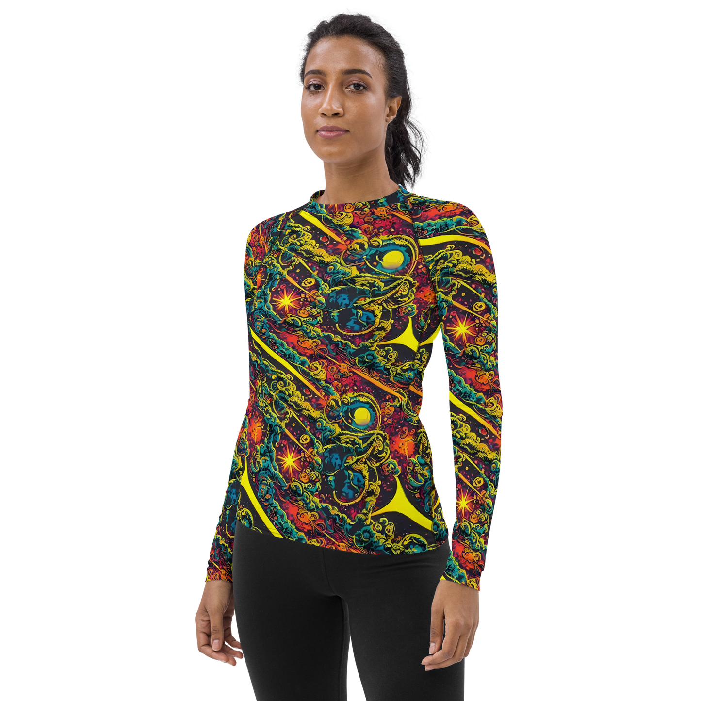 Women's Rash Guard - Gogos Galaxy