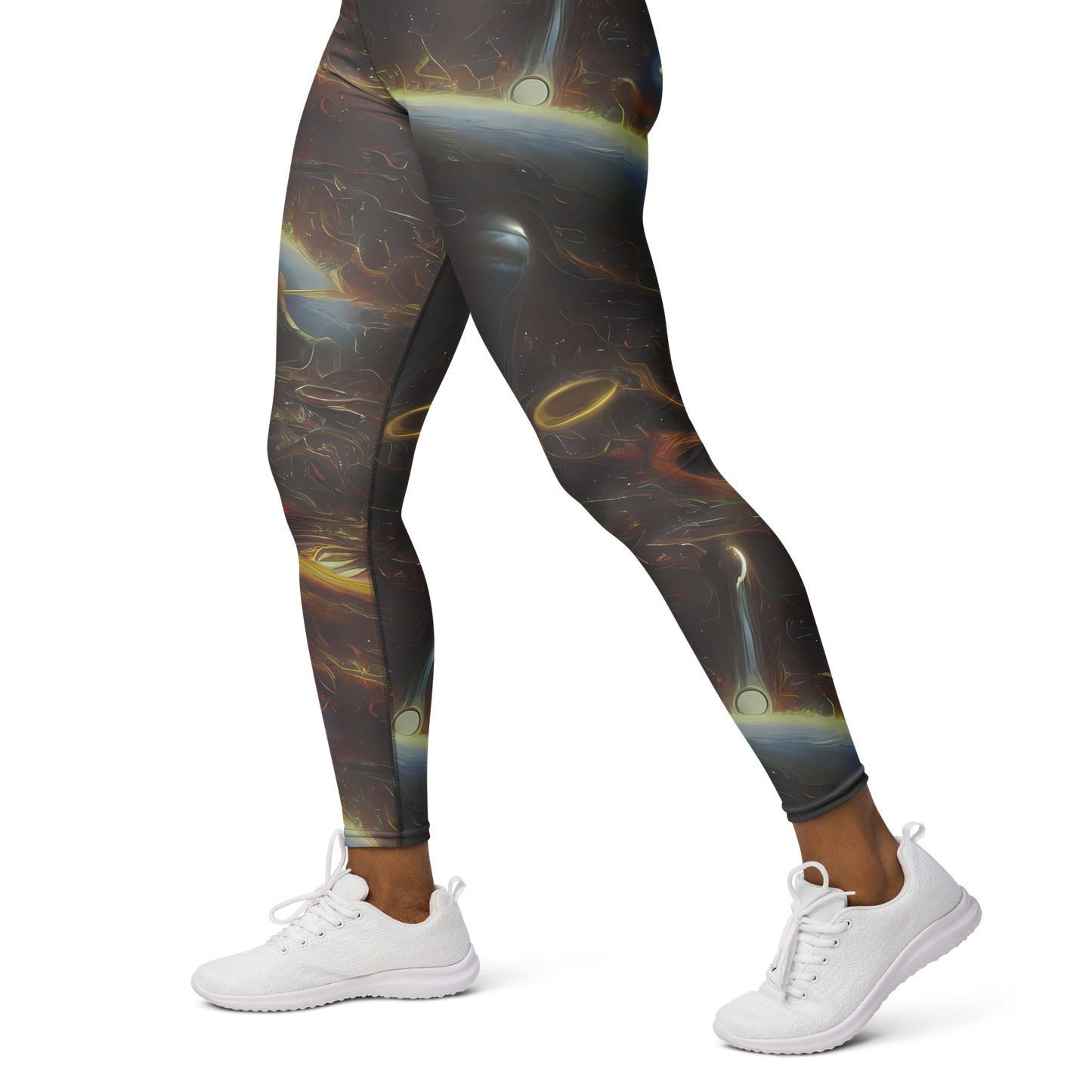 Yoga Leggings - Quantum Illusions