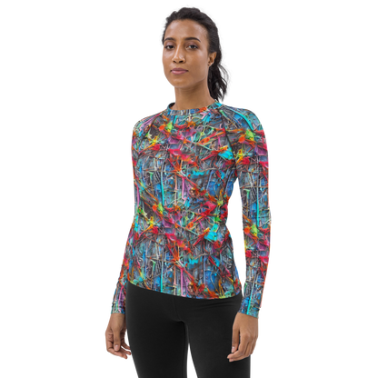 Women's Rash Guard - Junkyard Jewel