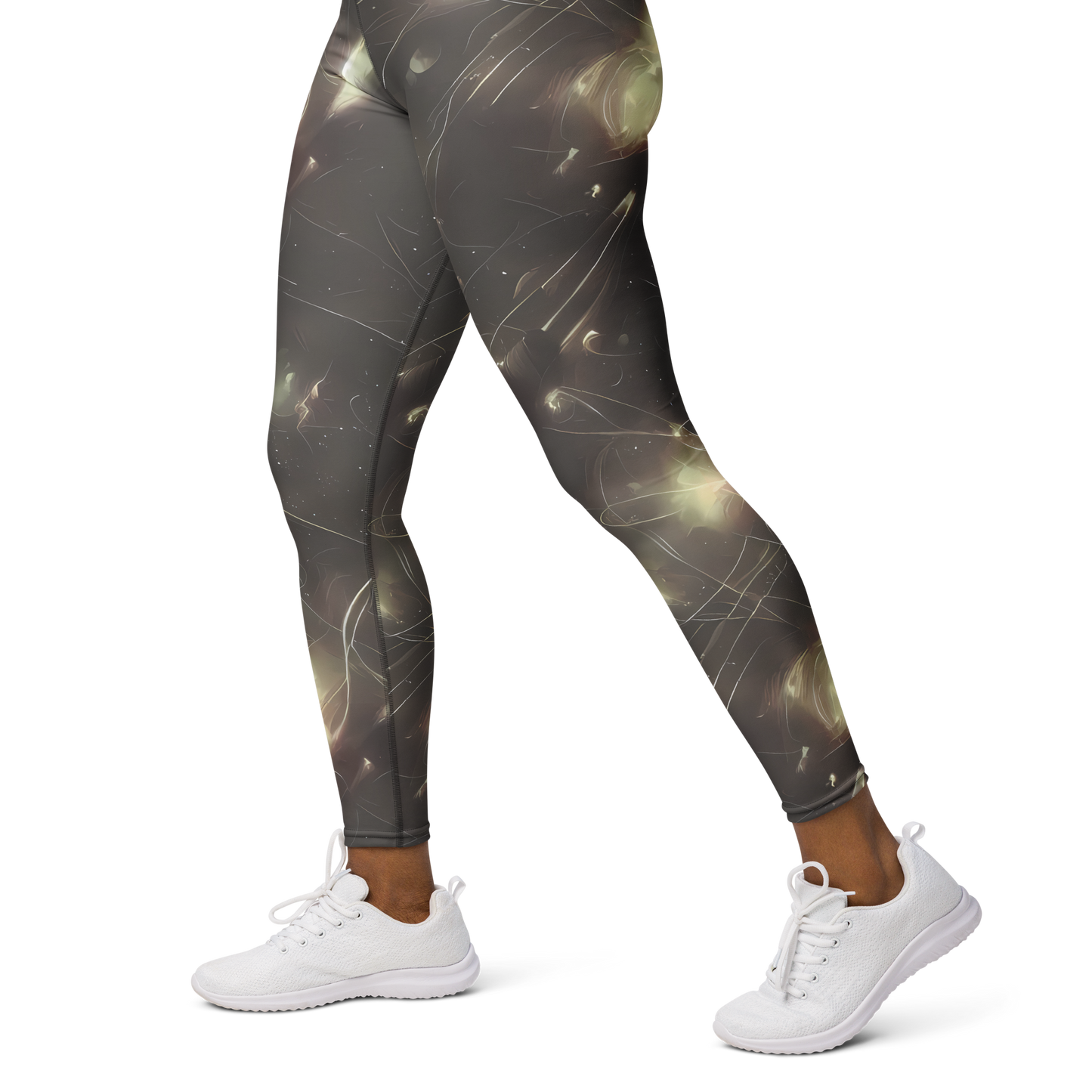 Yoga Leggings - Nebula Veins