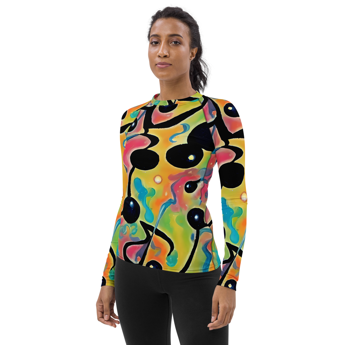 Women's Rash Guard - Midday Mirage