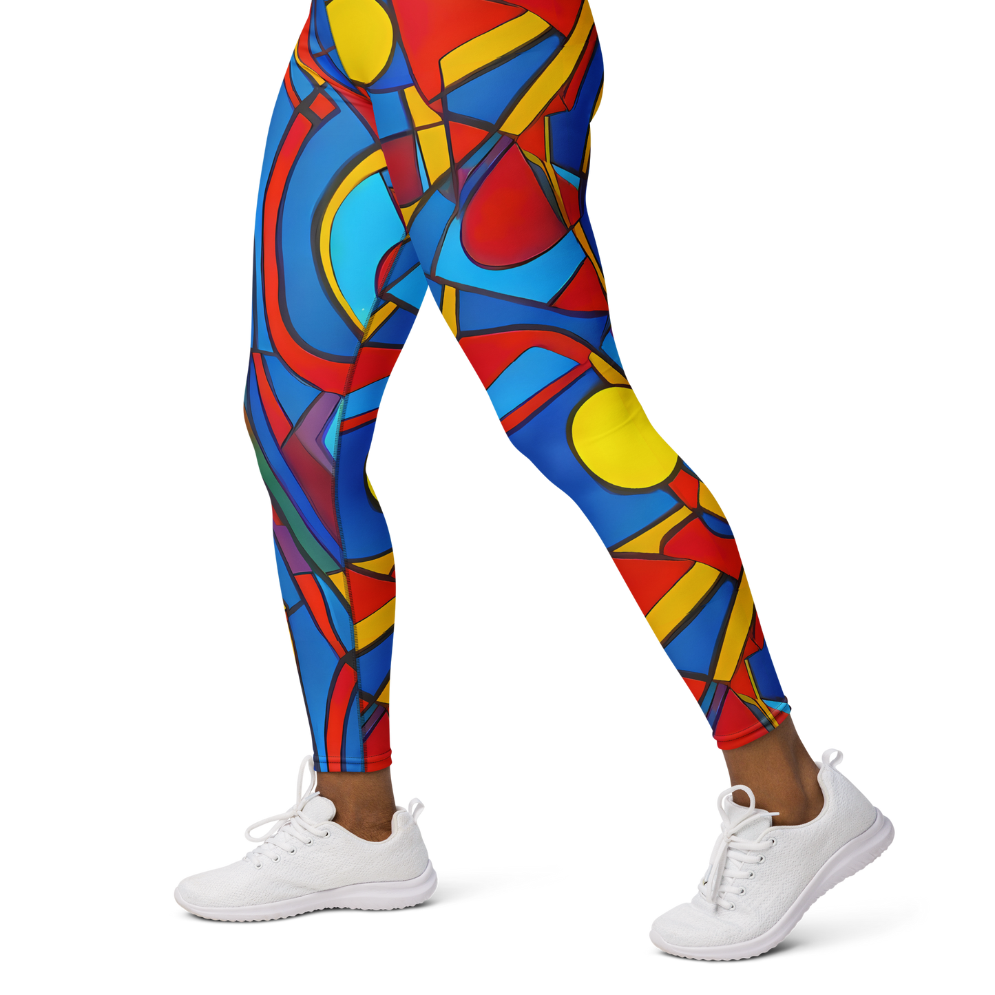 Yoga Leggings - Mondrian Maze