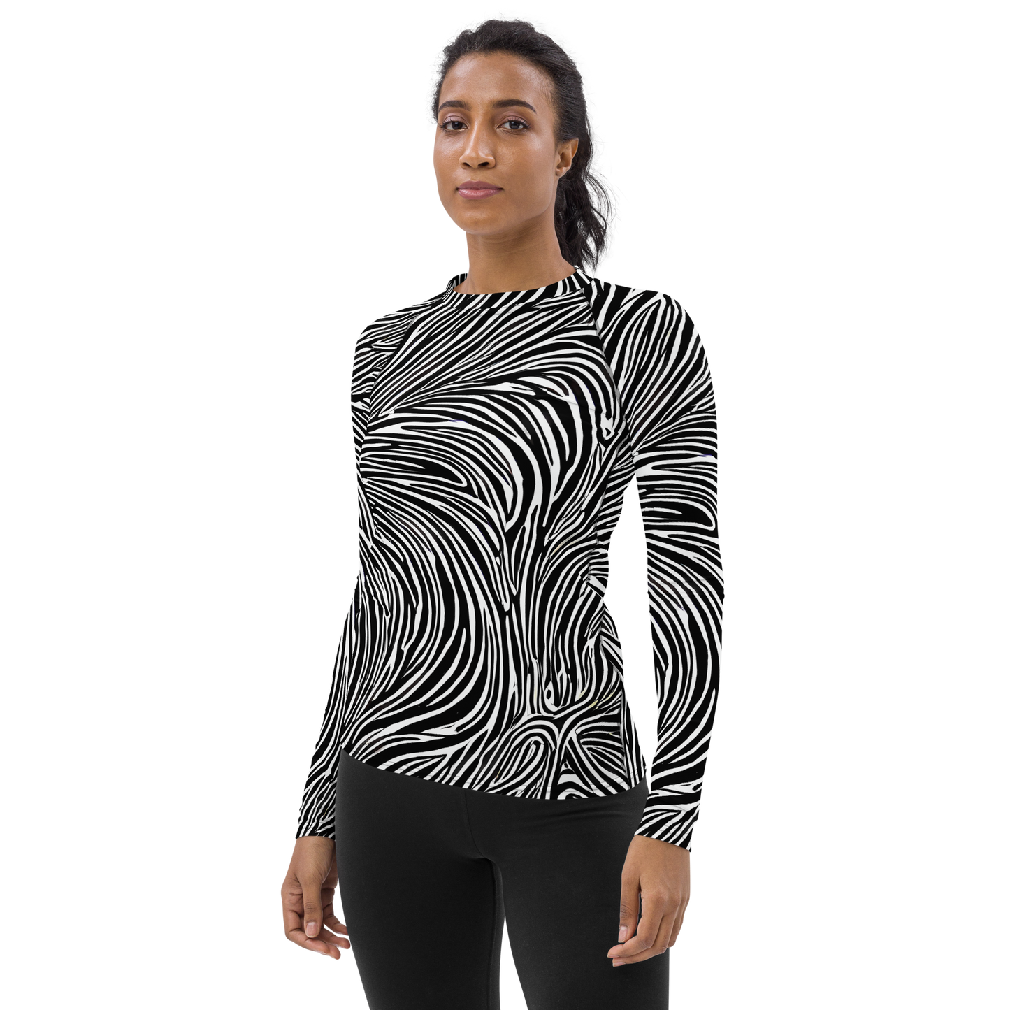 Women's Rash Guard - Morgan's Strata