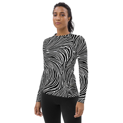 Women's Rash Guard - Morgan's Strata