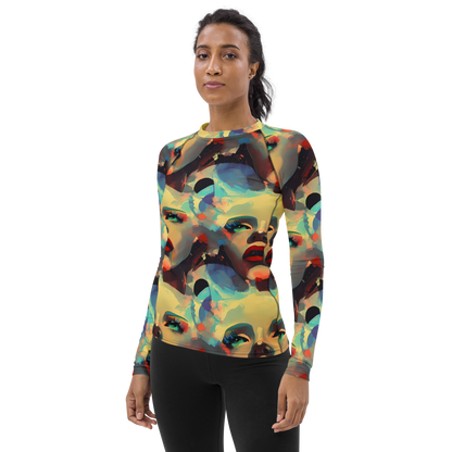 Women's Rash Guard - Astral Reflections