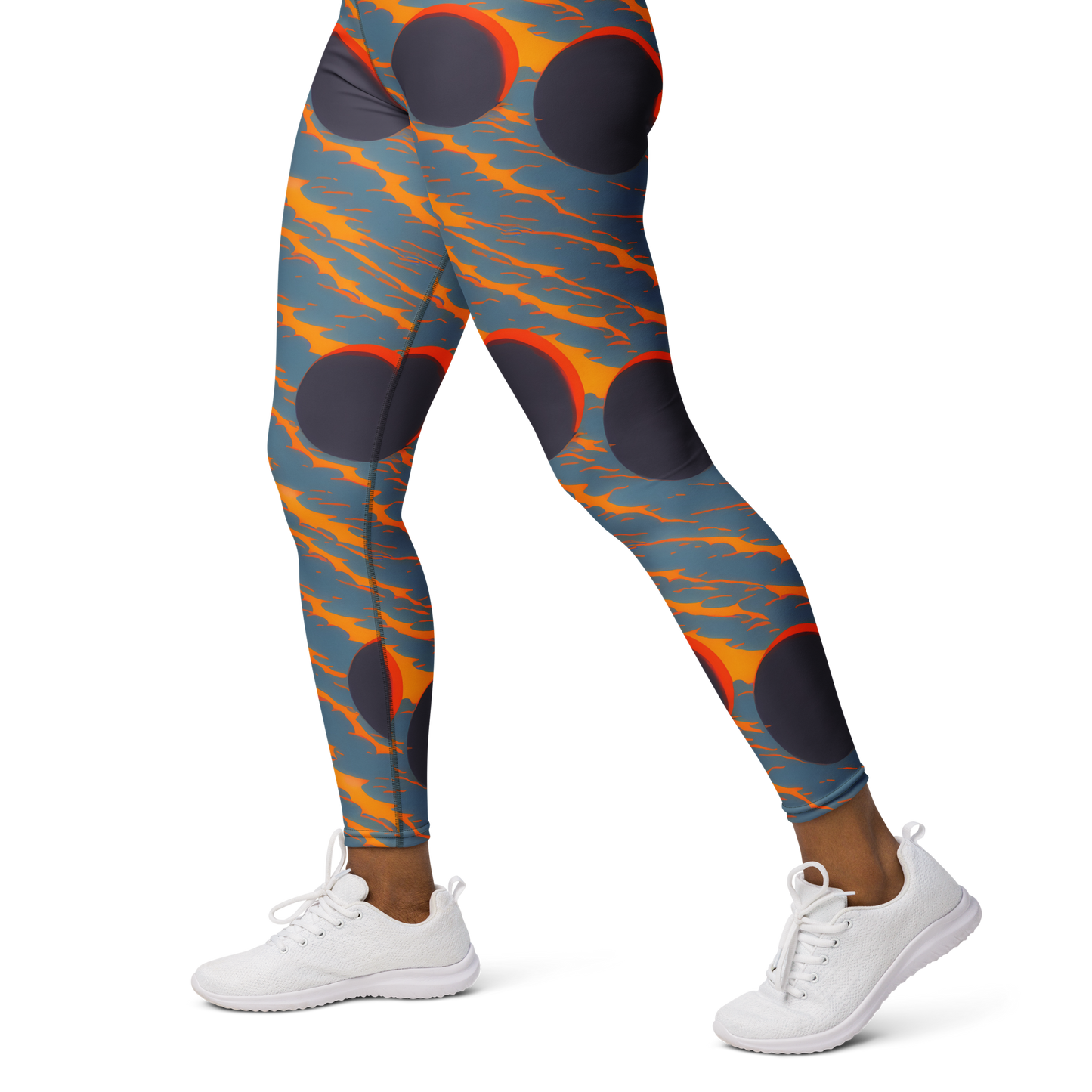 Yoga Leggings - Flames of Gravity