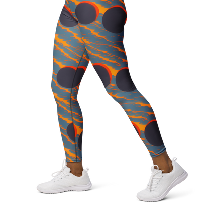 Yoga Leggings - Flames of Gravity