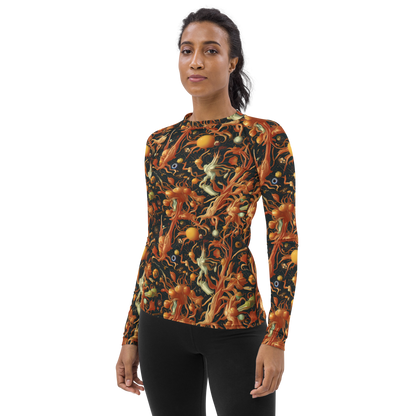 Women's Rash Guard - Bosschaert's Nebula