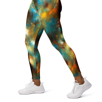 Yoga Leggings - Abstract Tapestries