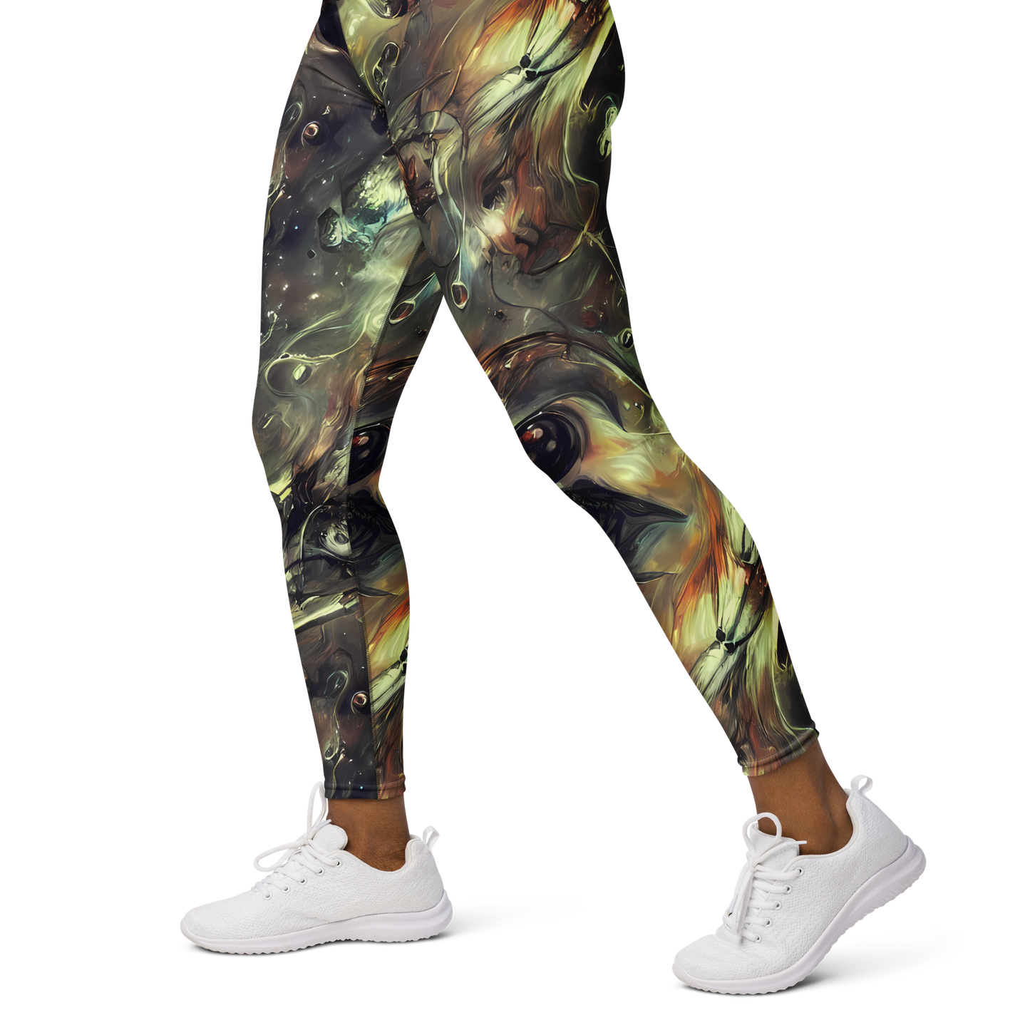 Yoga Leggings - Chaos Crescendo