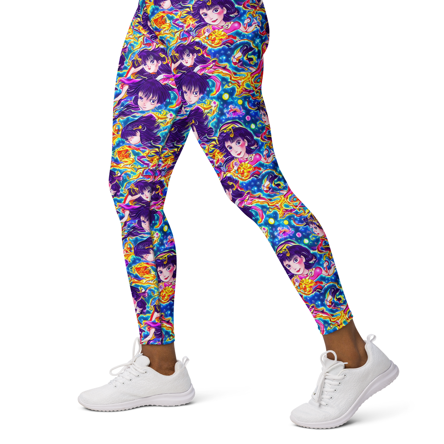 Yoga Leggings - Aquatic Whim