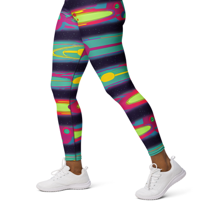 Yoga Leggings - Astro Pop