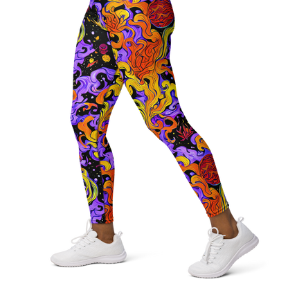 Yoga Leggings - Bosschaert Swirl