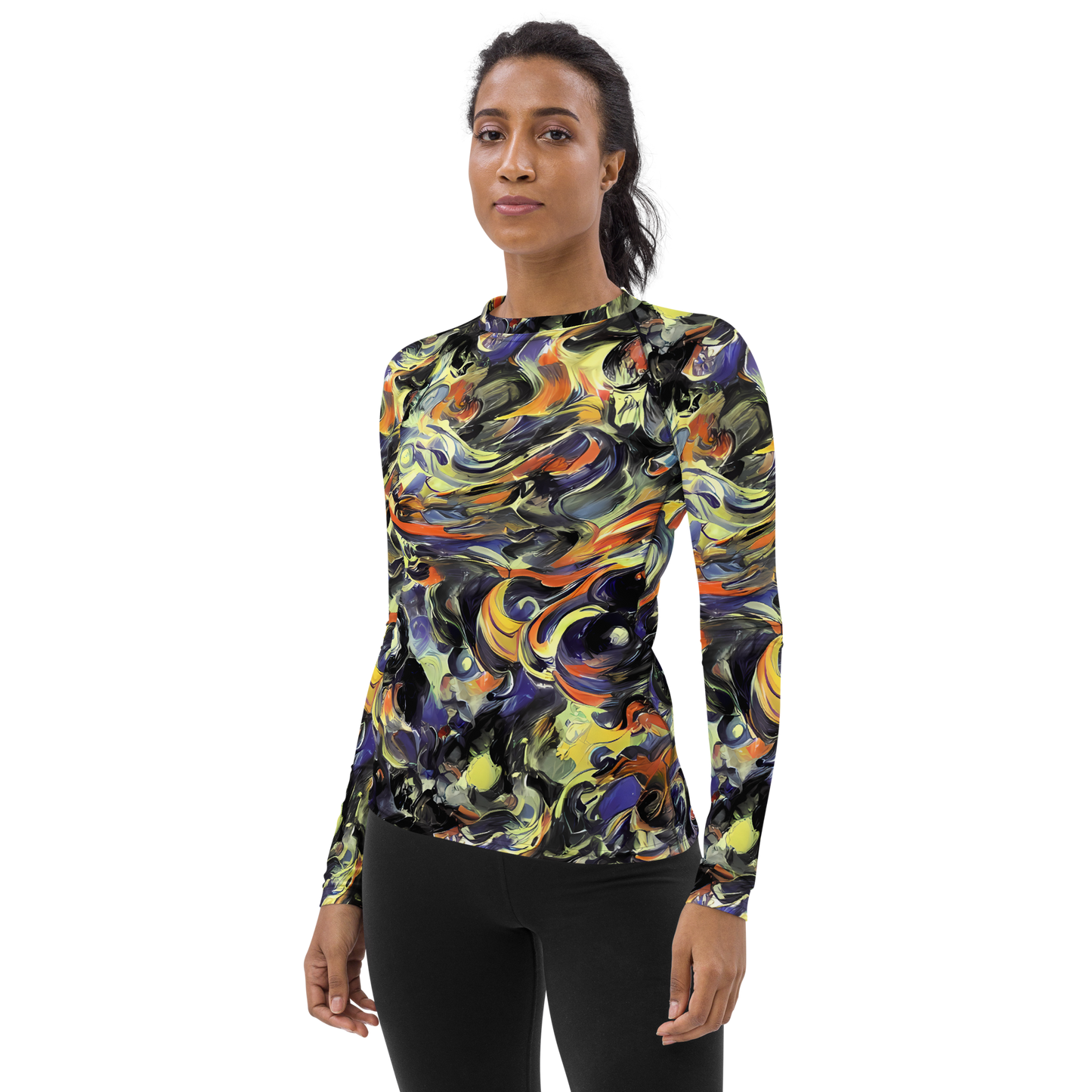 Women's Rash Guard - Twilight Chaos