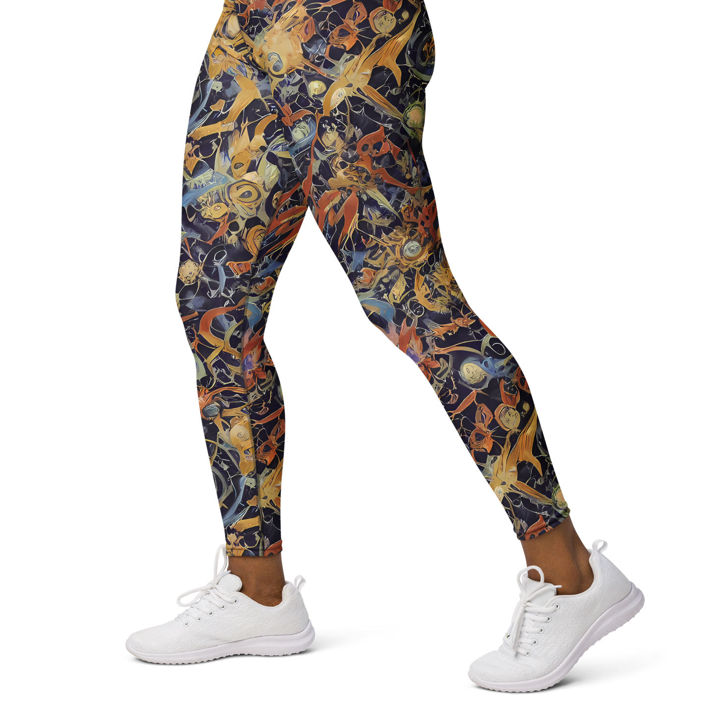 Yoga Leggings - Quantum Symmetry