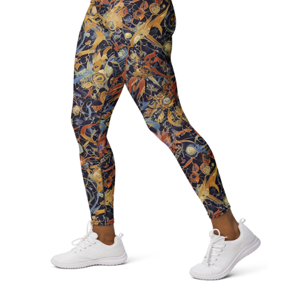 Yoga Leggings - Quantum Symmetry