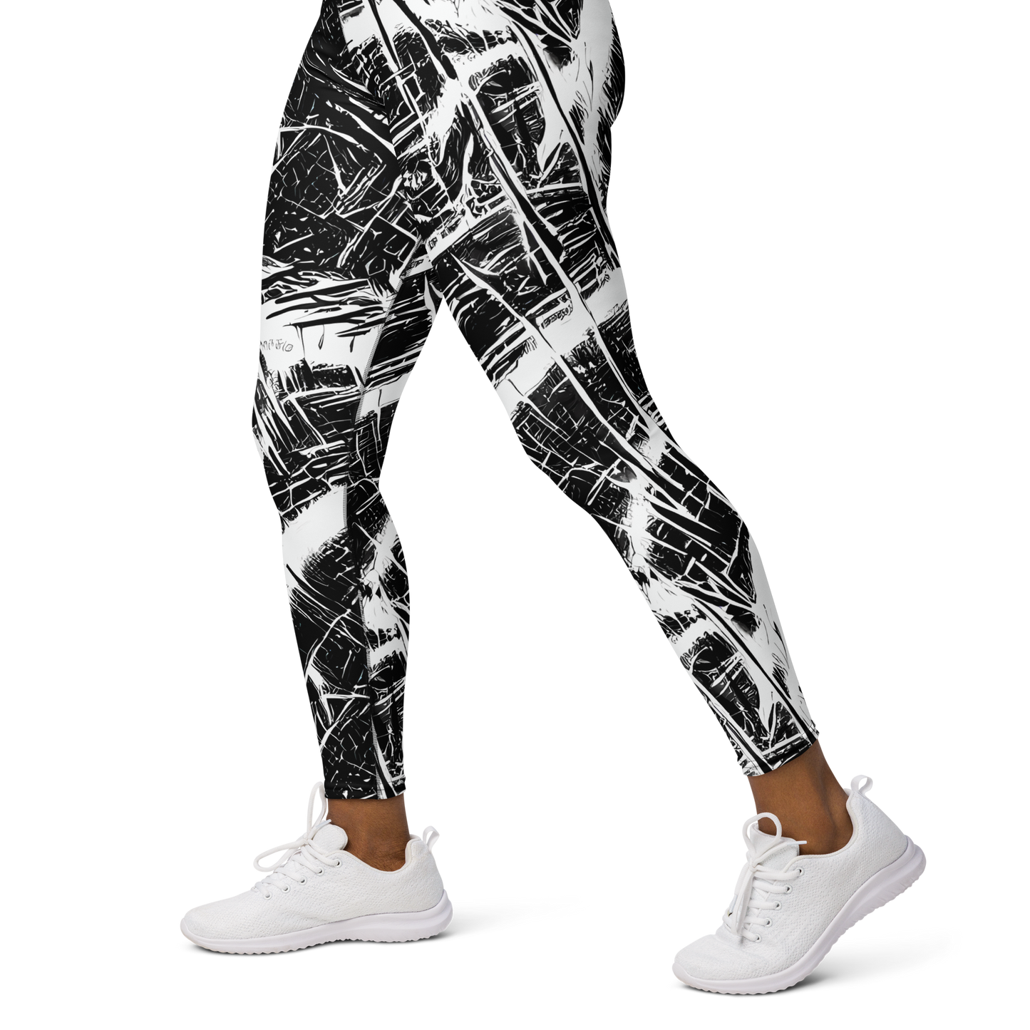 Yoga Leggings - Ferriss Fractals