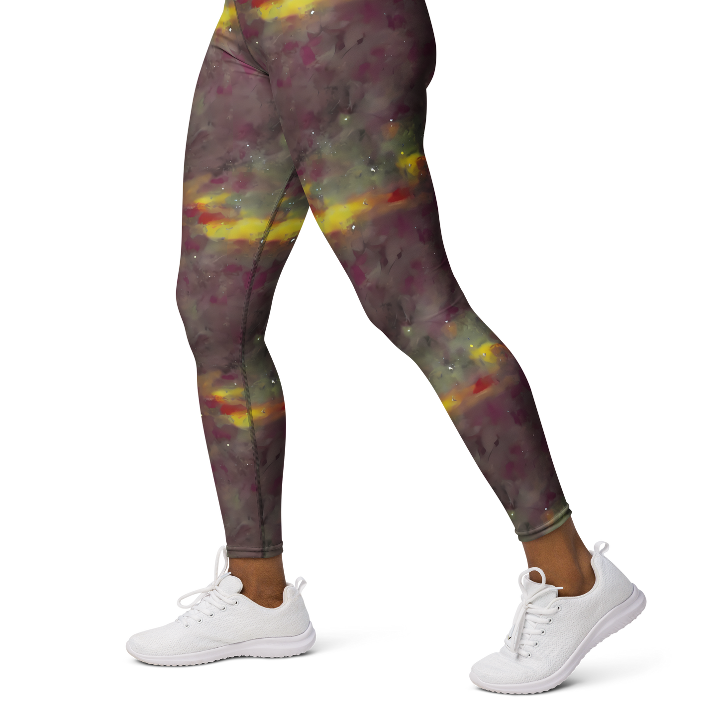 Yoga Leggings - Whispers of Autumn