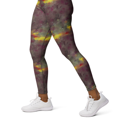 Yoga Leggings - Whispers of Autumn