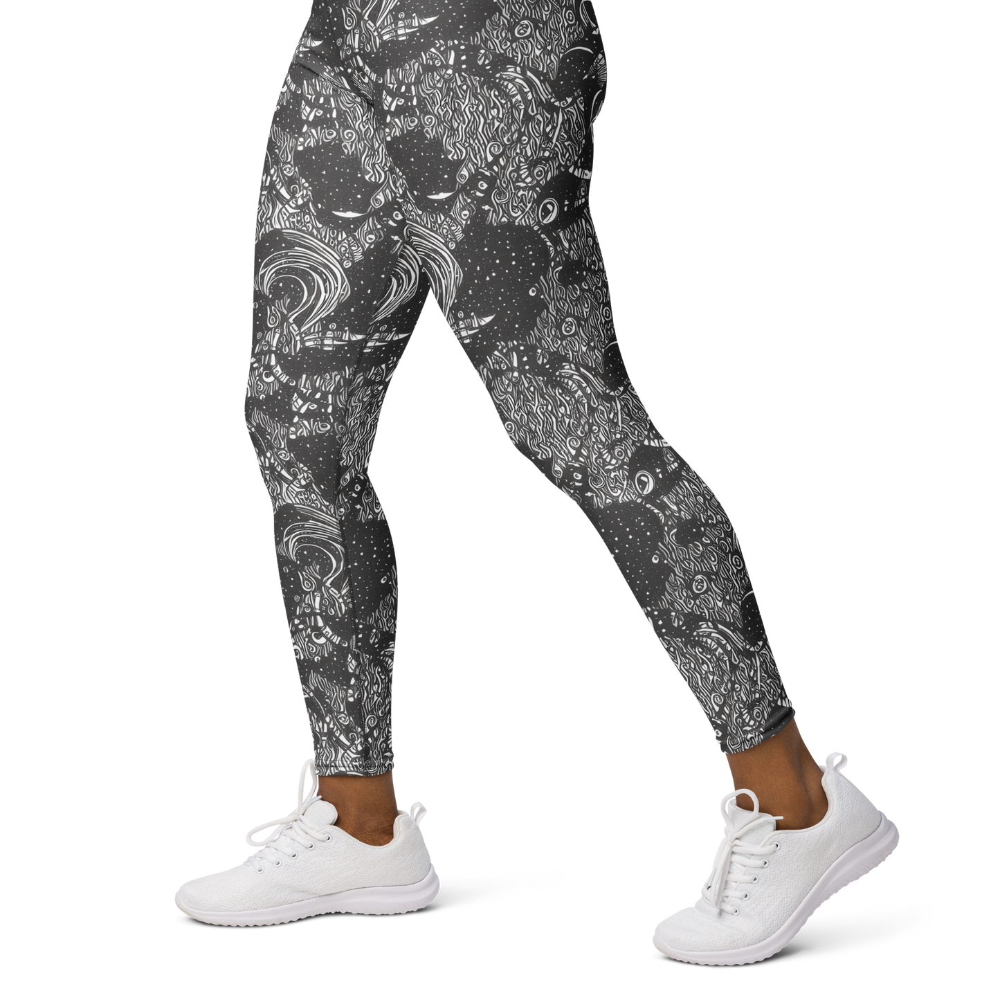 Yoga Leggings - Shadow Reverie