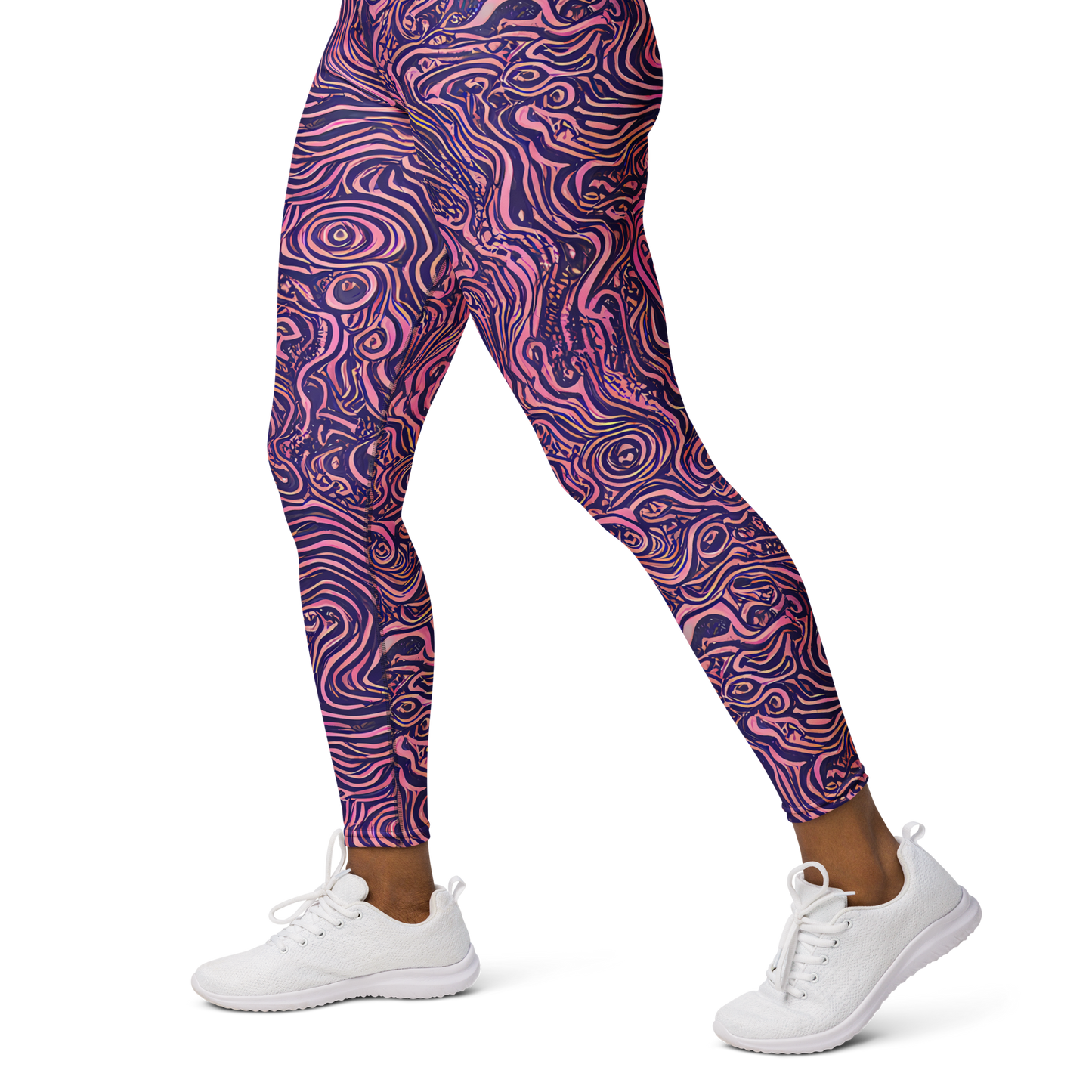 Yoga Leggings - Ethereal Etch