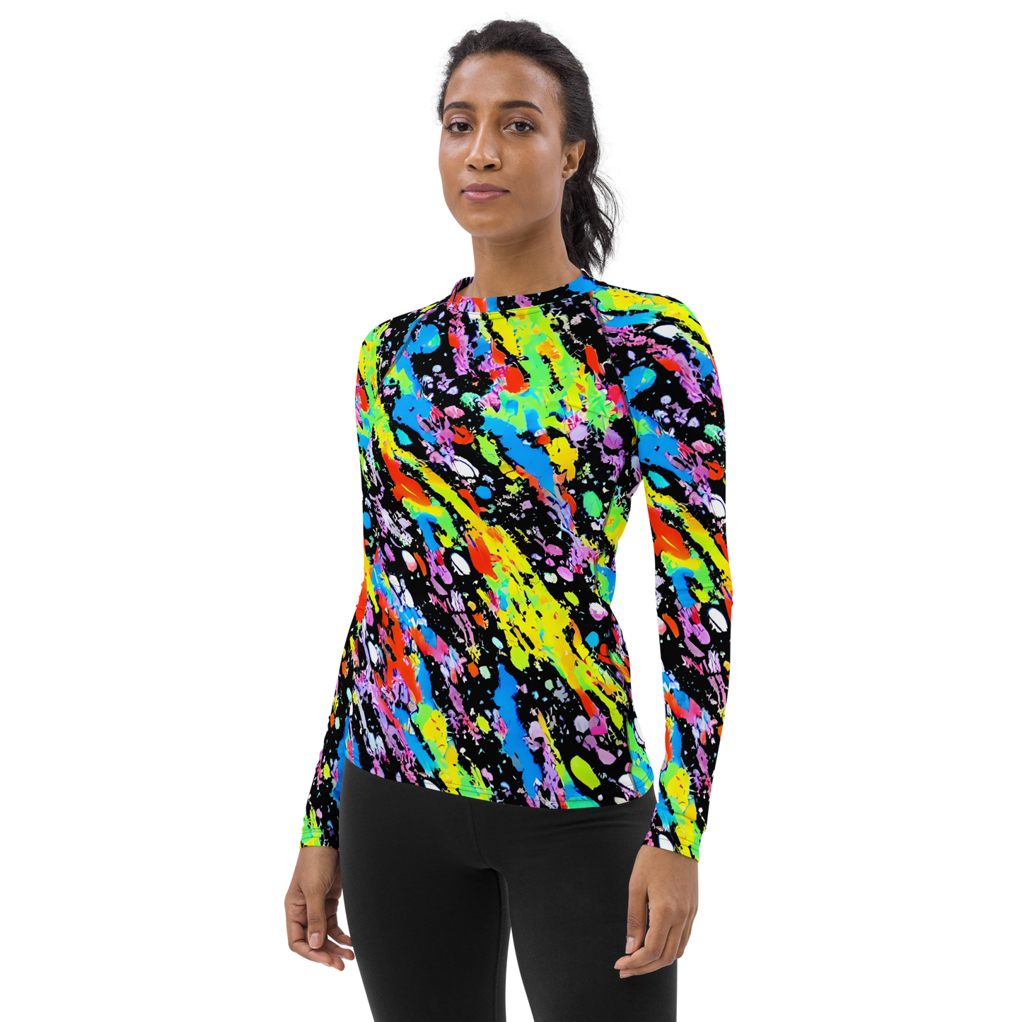 Women's Rash Guard - Pollock Pulse