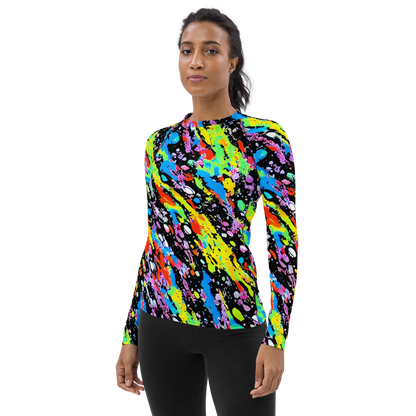 Women's Rash Guard - Pollock Pulse