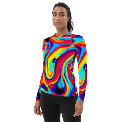 Women's Rash Guard - Stael Swirls