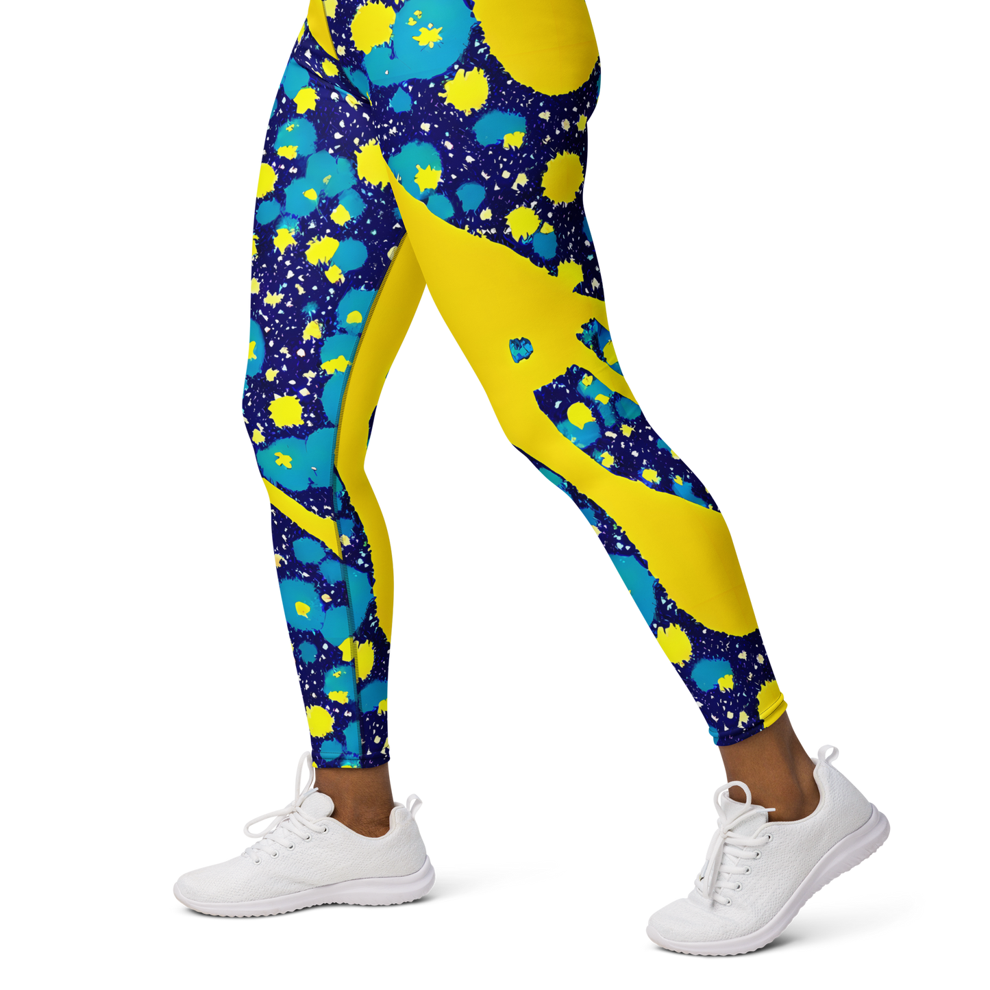 Yoga Leggings - Starburst Splash