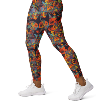 Yoga Leggings - Galactic Faces