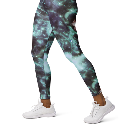 Yoga Leggings - Roversi Nebula